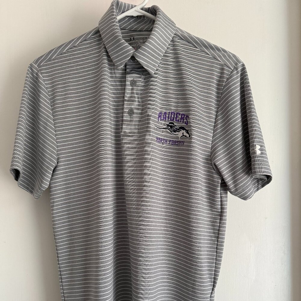 Under Armour - Heat Gear Polo Shirt - Raiders North Forsyth / SMALL